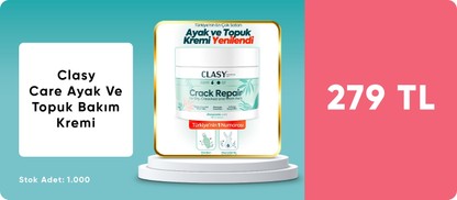 Clasy Care Çatlak Krem/ Ayak Ve Topuk Bakım Kremi 
