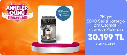 Philips 5000 Serisi Lattego Tam Otomatik Espresso Makinesi EP5547/90