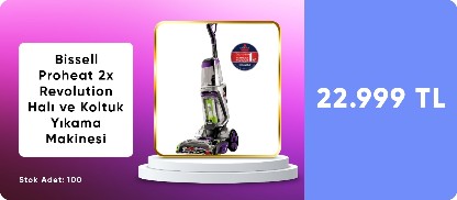 Bissell Proheat 2x Revolution Cleanshot Halı ve Koltuk Yıkama Makinesi