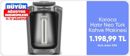 Karaca Hatır Neo Türk Kahve Makinesi Starlight