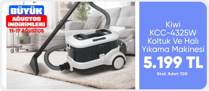 Kiwi KCC-4325W Koltuk Ve Halı Yıkama Makinesi