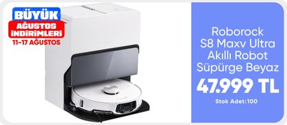 Dreame L10s Pro Gen 2 Robot Süpürge Beyaz, 7.000PA Emiş Gücü