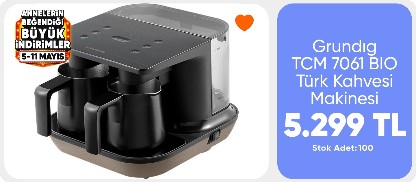 Grundig Grundıg TCM 7061 BIO Türk Kahvesi Makinesi
