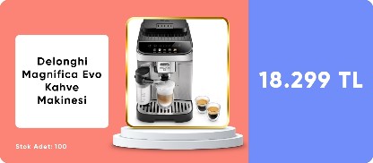 Delonghi Magnifica Evo Kahve Makinesi ECAM290.61.SB