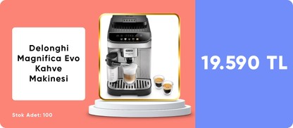 Delonghi Magnifica Evo Kahve Makinesi ECAM290.61.SB