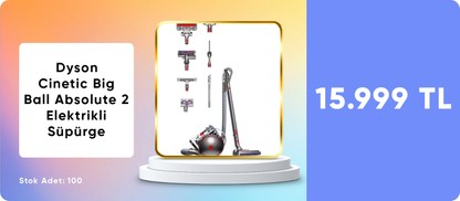 Dyson Cinetic Big Ball Absolute 2 Elektrikli Süpürge