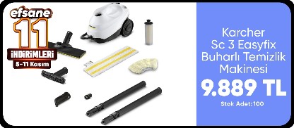 Karcher Sc 3 Easyfix Buharlı Temizlik Makinesi