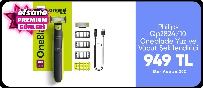 Philips Qp2824/10 Oneblade Yüz ve Vücut Şekilendirici