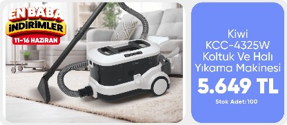 Kiwi KCC-4325W Koltuk Ve Halı Yıkama Makinesi