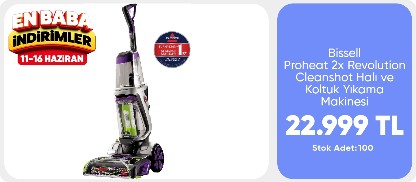 Proheat 2x Revolution Cleanshot Halı ve Koltuk Yıkama Makinesi