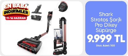 Shark Stratos Şarjlı Pro Dikey Süpürge