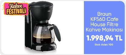 BRAUN Otomatik Kahve Makinesi