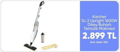 Karcher Sc 2 Upright 1600W Dikey Buharlı Temizlik Makinesi