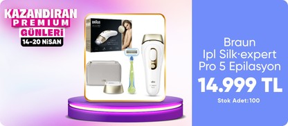 Braun Ipl Silk·expert Pro 5, Evde Tüy Alma, Çanta, 1 Başlık Ile, PL5052