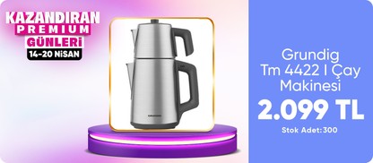 Grundig Tm 4422 I Çay Makinesi Inox Çelik