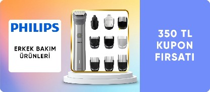 Philips Erkek Bakım Ürünlerinde 350 TL Kupon Fırsatı
