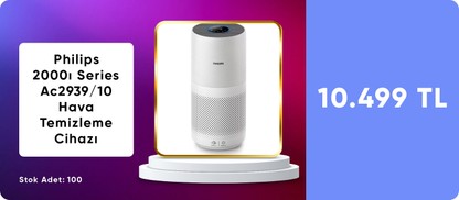 Philips 2000I SERIES AC2939/10 HAVA TEMIZLEME CIHAZI