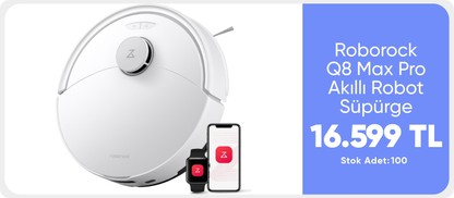 Roborock Q8 Max Pro Akıllı Robot Süpürge