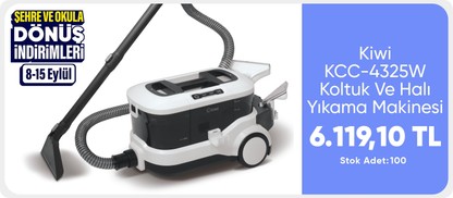 Kiwi KCC-4325W Koltuk Ve Halı Yıkama Makinesi