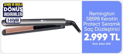 Remington S8598 Keratin Protect Seramik Saç Düzleştirici