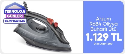 Arzum Ar684 Olivya 2400W Seramik Tabanlı Ütü