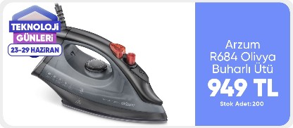 Arzum Ar684 Olivya 2400W Seramik Tabanlı Ütü