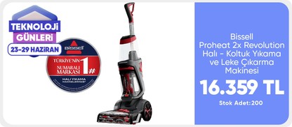 Bissell Proheat 2x Revolution Halı - Koltuk Yıkama ve Leke Çıkarma Makinesi