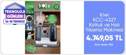 Kiwi KCC-4327 Koltuk ve Halı Yıkama Makinesi