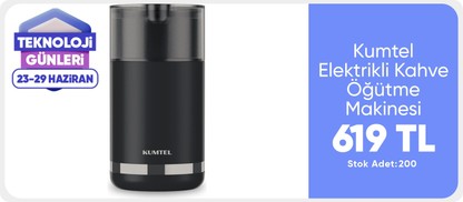Kumtel Elektrikli Kahve Öğütme Makinesi- Hcg-01