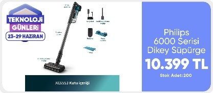 XC6553/01 Philips 6000 Serisi Dikey Süpürge