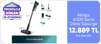 XC6553/01 Philips 6000 Serisi Dikey Süpürge