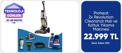 Proheat 2x Revolution Cleanshot Halı ve Koltuk Yıkama Makinesi