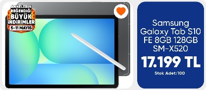 Samsung Galaxy Tab S10 FE 8GB 128GB 