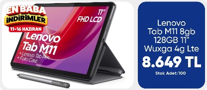 Lenovo Tab M11 8gb 128GB