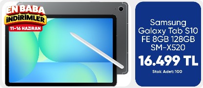Samsung Galaxy Tab S10 FE 8GB 128GB 