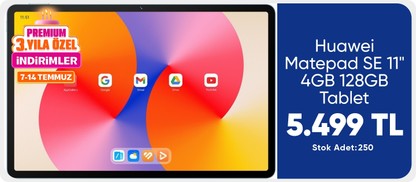 Huawei Matepad SE 11" 4GB 128GB