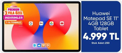 Huawei Matepad SE 11" 4GB 128GB
