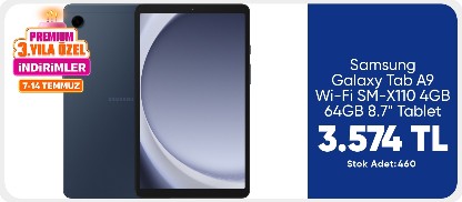 Samsung Galaxy Tab A9 Wi-Fi SM-X110 4GB 64GB 8.7" Tablet Navy