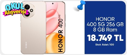 HONOR 400 5G 256 GB 8 GB Ram (Honor Türkiye Garantili) Çöl Sarısı