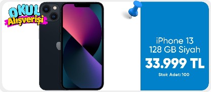 iPhone 13 128 GB Siyah