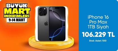 iPhone 16 Pro Max 1tb Siyah