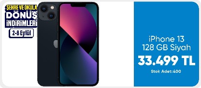 iPhone 13 128 GB Siyah