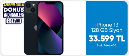 iPhone 13 128 GB Siyah