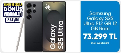 Samsung Galaxy S25 Ultra 512 GB 12 GB Ram (Samsung Türkiye Garantili)