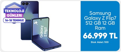 Samsung Galaxy Z Flip7 512 GB 12 GB Ram