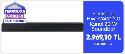 Samsung HW-C400 2.0 Kanal 20 W Soundbar
