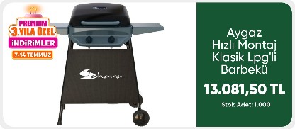 Aygaz Hızlı Montaj Klasik Lpg'li Barbekü