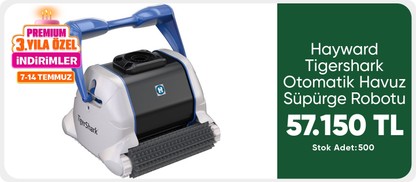 Hayward Tigershark Otomatik Havuz Süpürge Robotu-Robotic Pool Cleaner Tigershark-Toptancıyızbiz