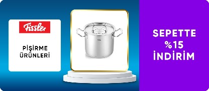 Fissler Ürünlerinde Sepette %15 İndirim