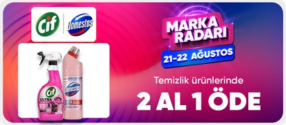 Cif &Domestos 2 al 1 öde